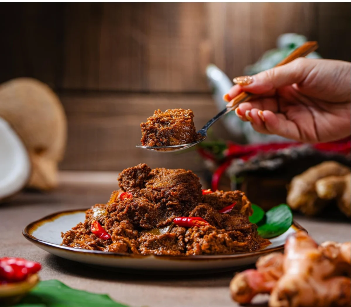 Imagen de Rendang de ternera, el orgullo gastronómico nacido en Sumatra 5 Imagen de Rendang de ternera, el orgullo gastronómico nacido en Sumatra