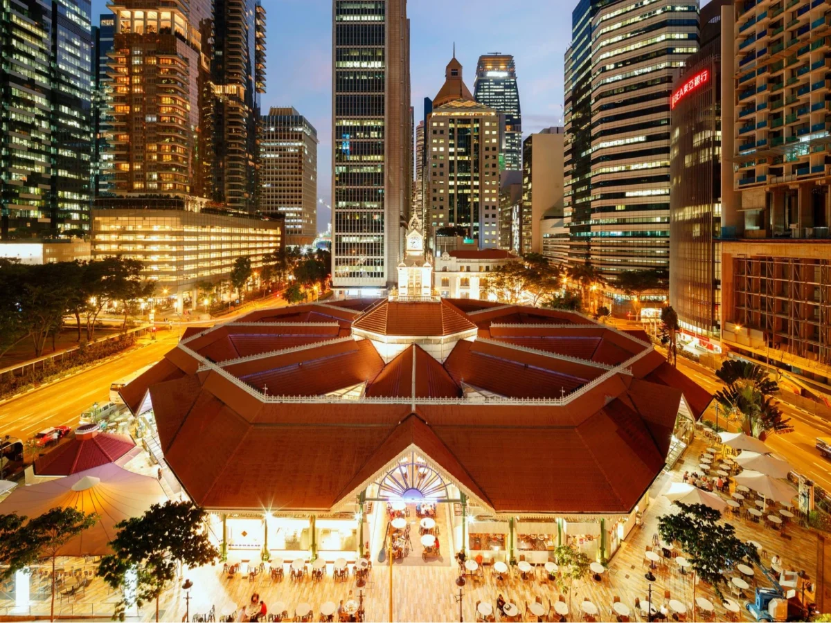 Imagen de Hawker centres de Singapur: el corazón gastronómico de la ciudad